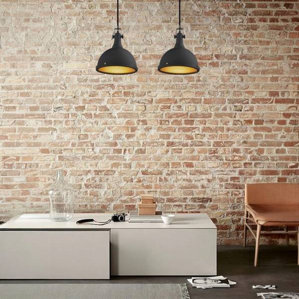 Pendelleuchte Achspaar 2-tlg Schwarz - Metall - 30 x 35 x 30 cm