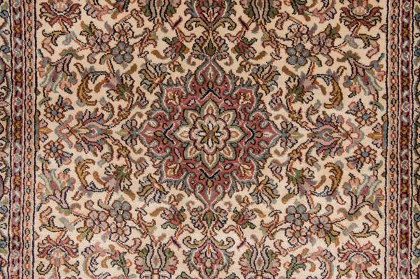 Orientteppich Läufer Premium Beige - Seide - 77 x 1 x 190 cm