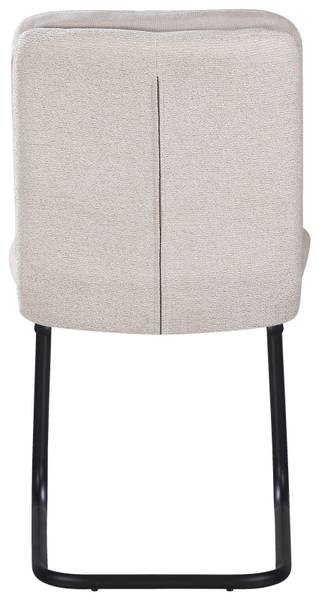 Stuhl NOVA Beige - Metall - Textil - 48 x 91 x 66 cm