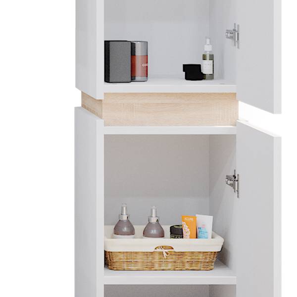 Badschrank Gloria 40877 Reinweiß