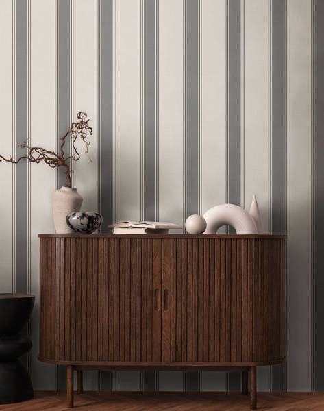 Vliestapete 399832-GU Grau - Kunststoff - 53 x 1 x 1005 cm