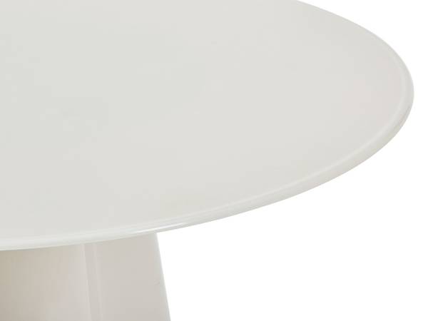 Esstisch AVALINA Beige - Glas - 120 x 76 x 120 cm