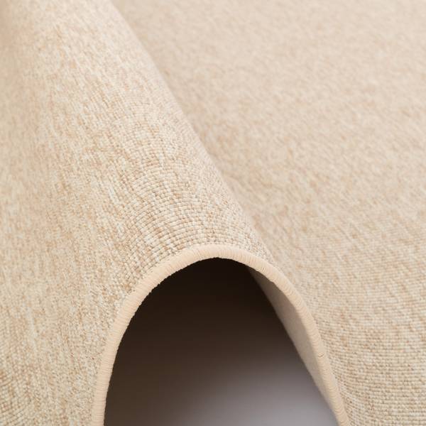 Natur Sisal-Optik Teppich Taff Rund Gold - 100 x 100 cm