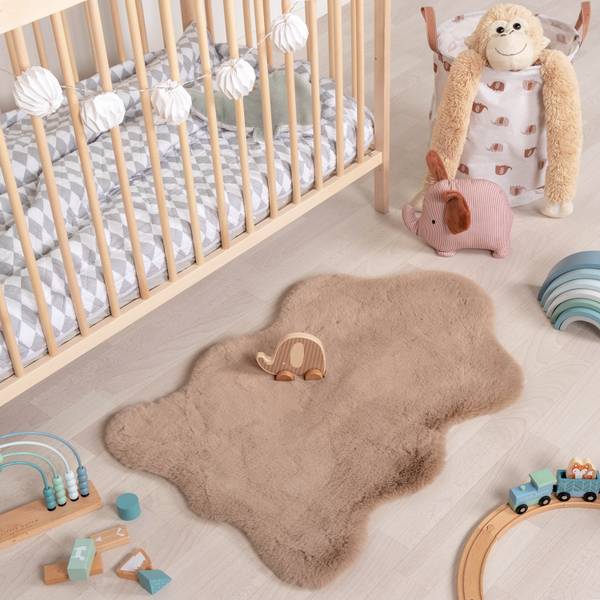 Teppich Huggy Sheep Taupe