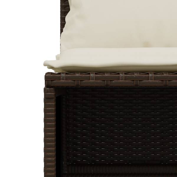 Garten-Lounge-Set 3036185-2 (5-teilig) Braun