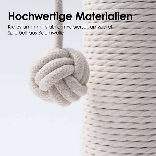 Kratzsäule PAPERPOLE Weiß