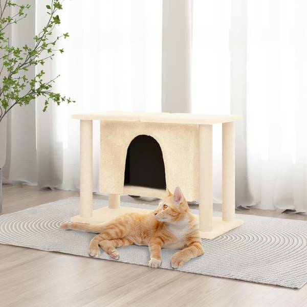 Arbre à chat 3015958 Blanc crème