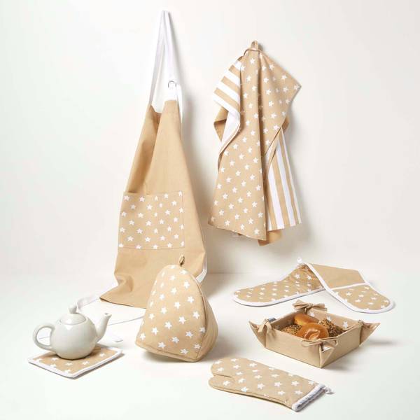 Teekannenwärmer Stars Design Tea Cosy Beige
