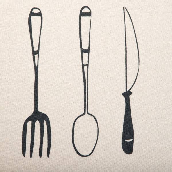 Küchenschürze ARCANE Beige - Textil - 60 x 1 x 80 cm