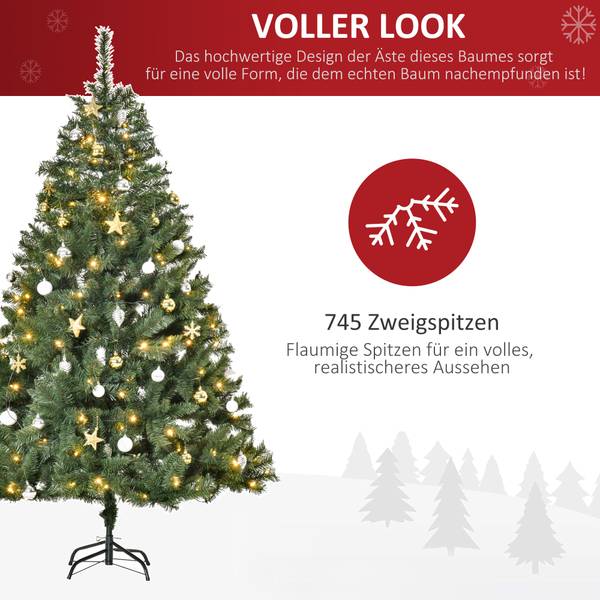 Weihnachtsbaum CD41 Grün - Metall - 112 x 180 x 112 cm
