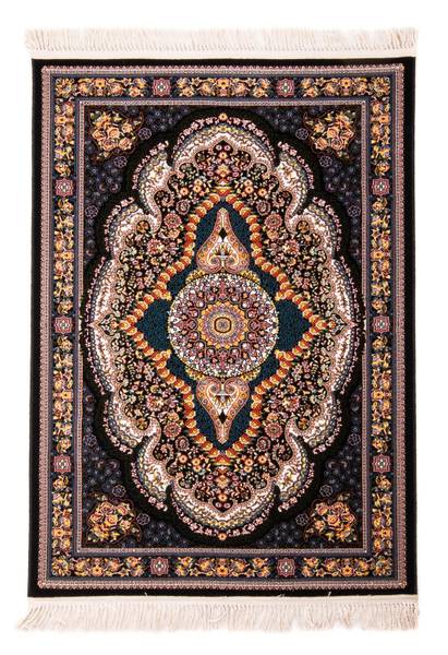 Orientteppich Amira Schwarz - Naturfaser - 100 x 1 x 300 cm