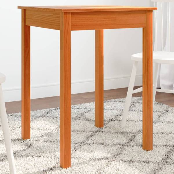 Table de salle à manger 3016111 Marron - Pin - 55 x 75 x 55 cm