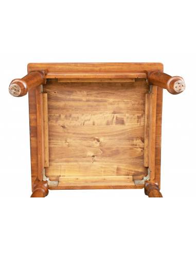 Esstisch ESSENZA Walnuss Dekor - 80 x 78 x 80 cm