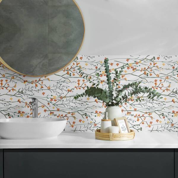 Klebepaneele Blumen Hintergrund 100 x 50 cm