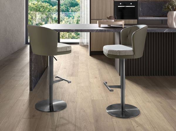Hocker 4228 Grün - Webstoff - 49 x 82 x 56 cm