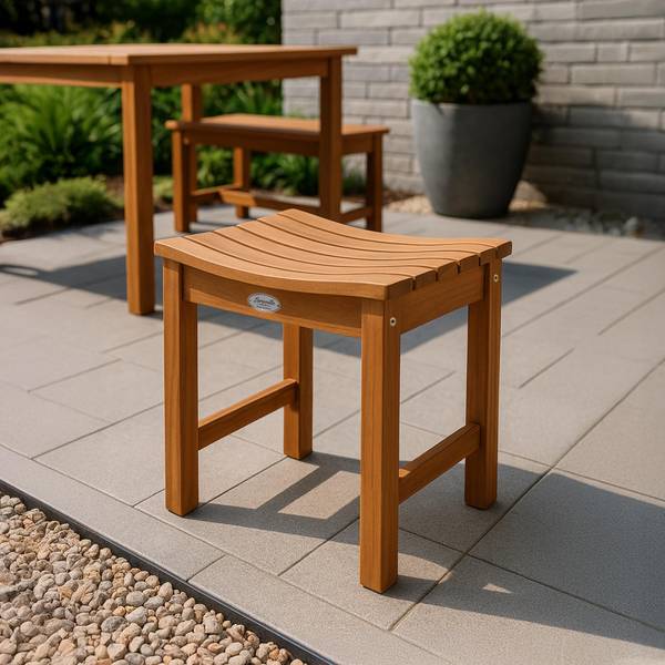 Sitzhocker Bibury Holzwerkstoff - 51 x 43 x 39 cm