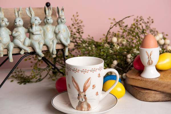 Eierbecher Abel&Cups Beige - Porzellan - 4 x 6 x 4 cm