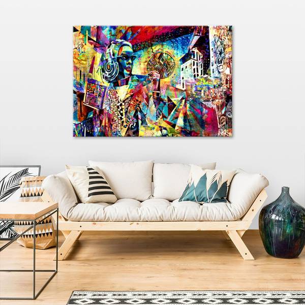 Kunstdruck Pop Art 120 x 80 cm