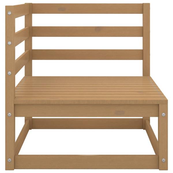 Garten-Lounge-Set 3007914-7 (2-teilig) Braun - Polyester - Kiefer - 70 x 67 x 70 cm