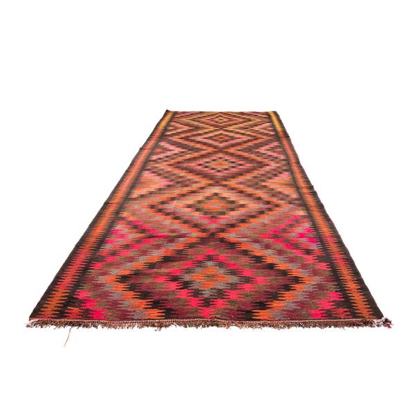 Orientteppich Läufer Oriental Wolle - 150 x 1 x 380 cm