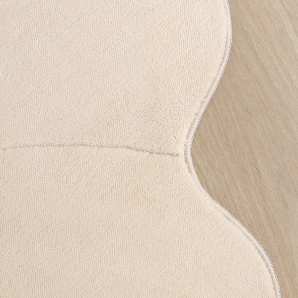 Teppich Coco Bloem Beige - Textil - 120 x 1 x 120 cm