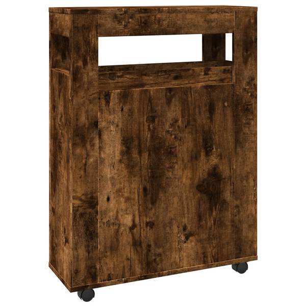Badezimmerschrank schmal 3043024 Raucheiche Dekor