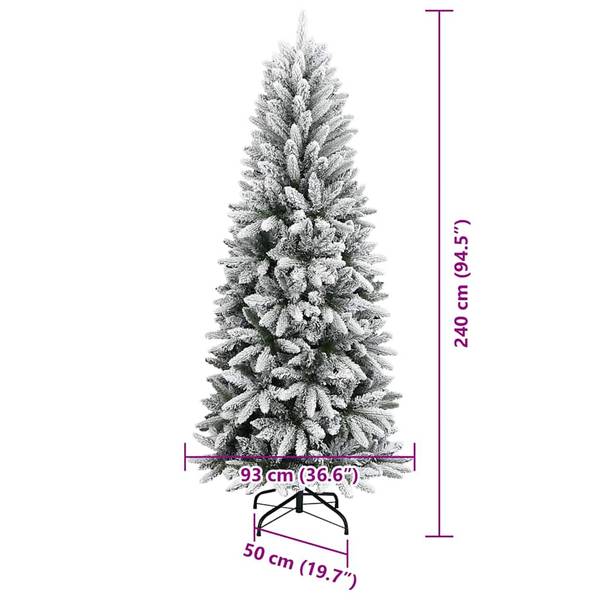 Künstlicher Baum Dekor 3013856-7 Grün - Rot - Weiß