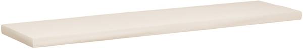 Sitzkissen Joyce & Jackson Creme - Breite: 186 cm