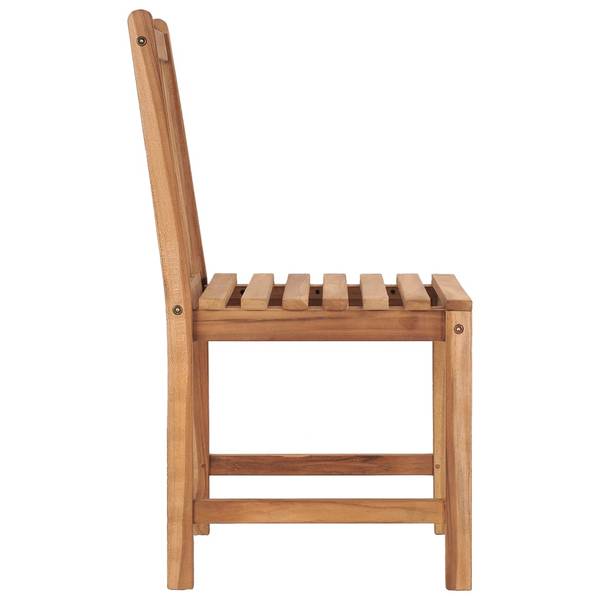 Gartenstuhl 3073085 (4er Set) Massivholz - Holzart/Dekor