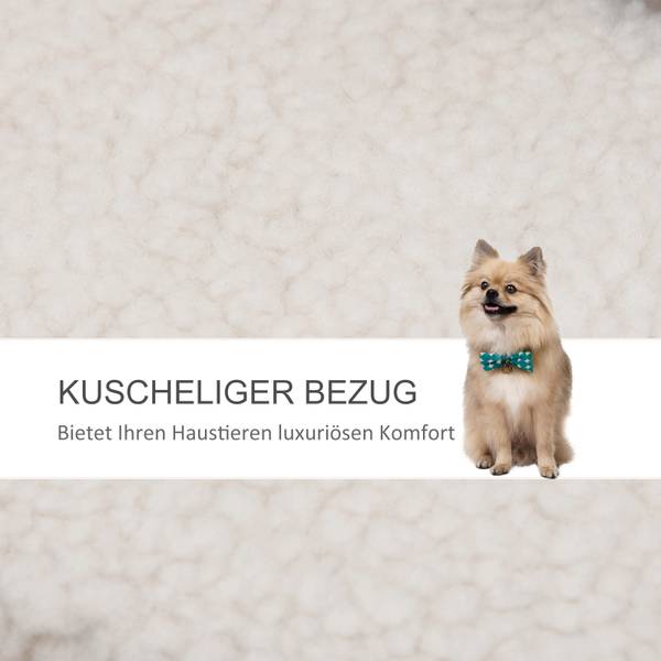 Escaliers pour animaux D06-093 Verre blanc - 60 x 64 cm