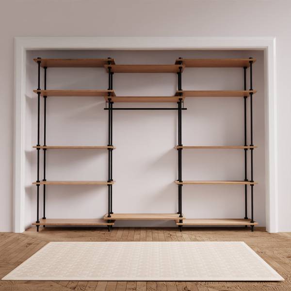 Kleiderschrank  64714 Breite: 235 cm