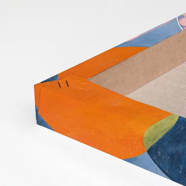 Set mit 2 Leinwänden Klint-Druck Polyester - 3 x 60 x 40 cm