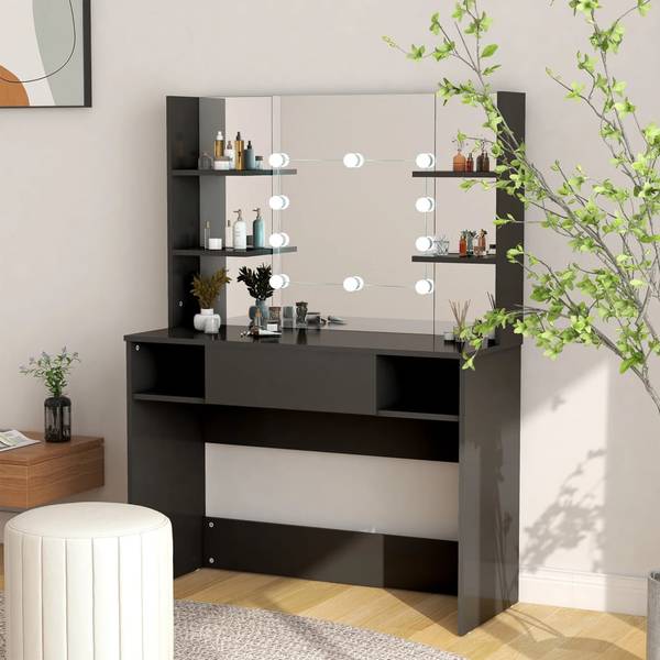 Table de maquillage 3006101 Noir