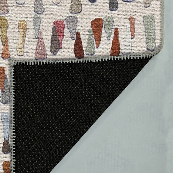 Kurzflorteppich Zola Chenille 150 x 80 cm