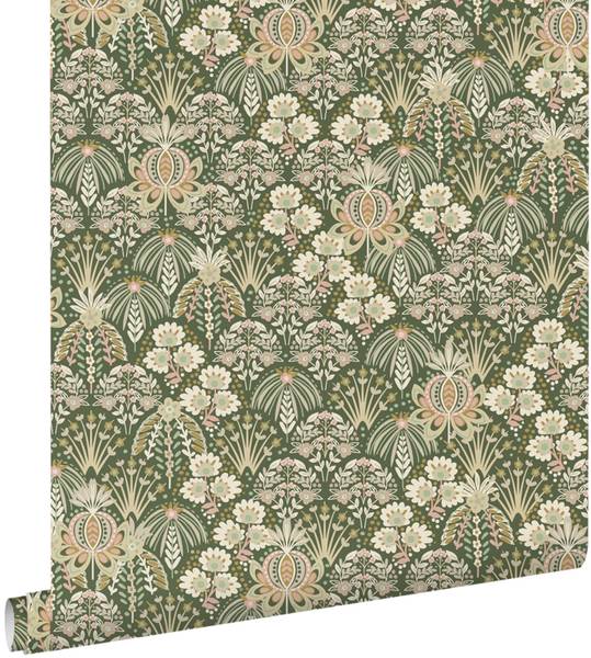 Tapete 130972 Grün - Fleece - 50 x 900 x 900 cm
