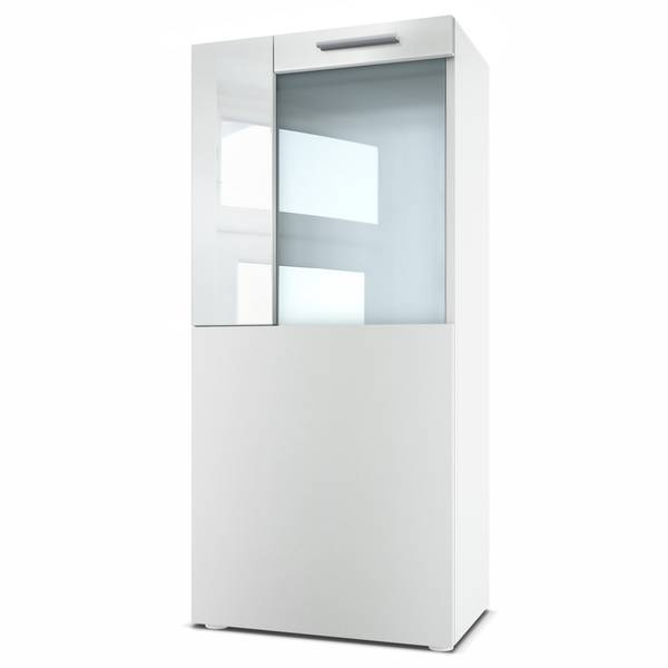 Vitrine Movie Blanc brillant - Blanc