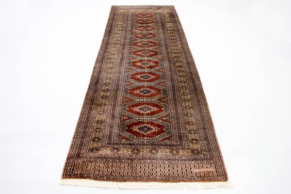 Orientteppich Läufer Oriental Rot - Wolle - 97 x 1 x 300 cm