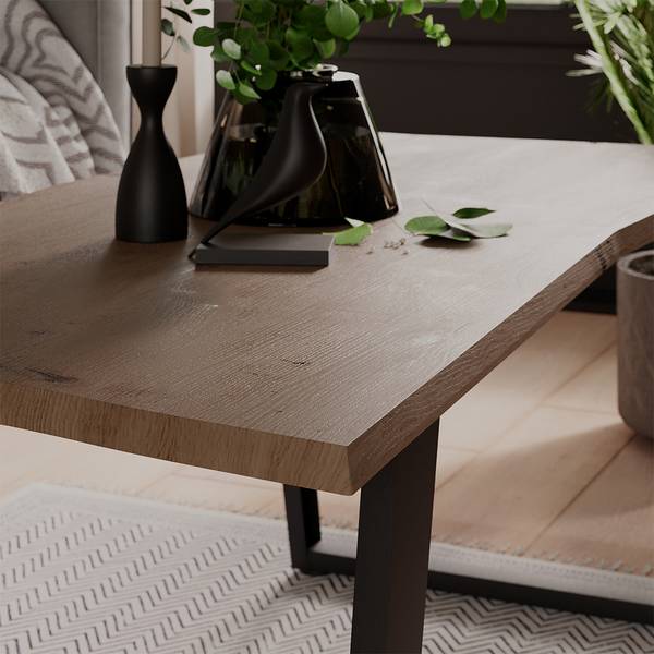 table basse Yan 58391 Marron - Bois manufacturé - 100 x 40 x 50 cm