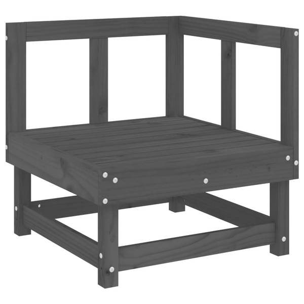 Garten Lounge Set 3029110-6 (3-teilig) Grau