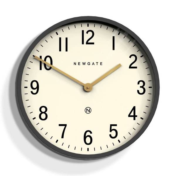 Wanduhr Mr Edwards Grau - Metall - 45 x 45 x 9 cm