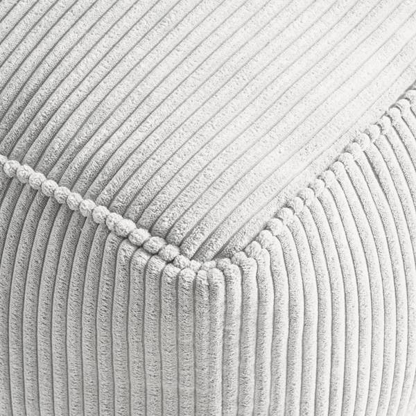Hocker CAROLINE Beige - Textil - 80 x 38 x 50 cm