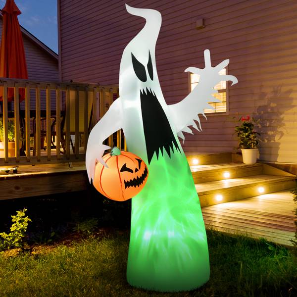 Geist Halloween 844-399V90 Weiß - Textil - 65 x 180 x 105 cm