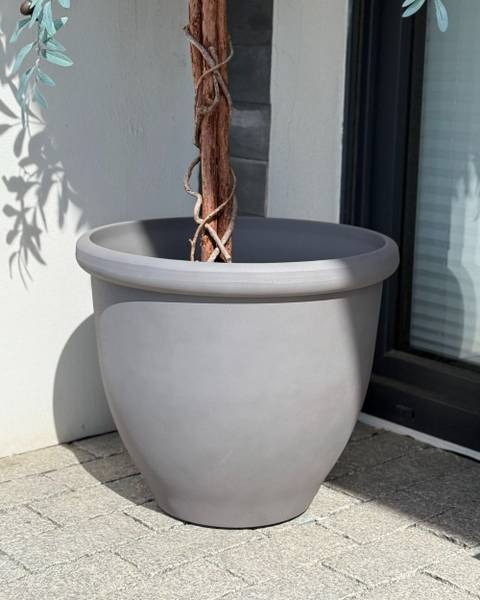 Plantenbak voor buiten TESALIA grijs