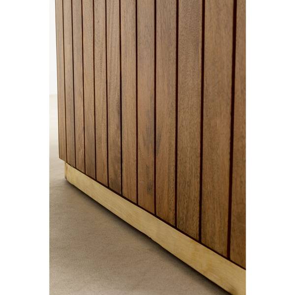 Tisch Grace Braun - Mango - 180 x 76 x 90 cm