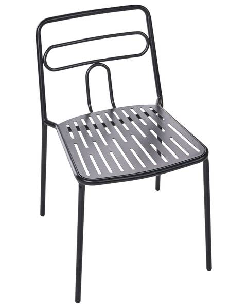 Chaise de jardin AGEROLA Noir