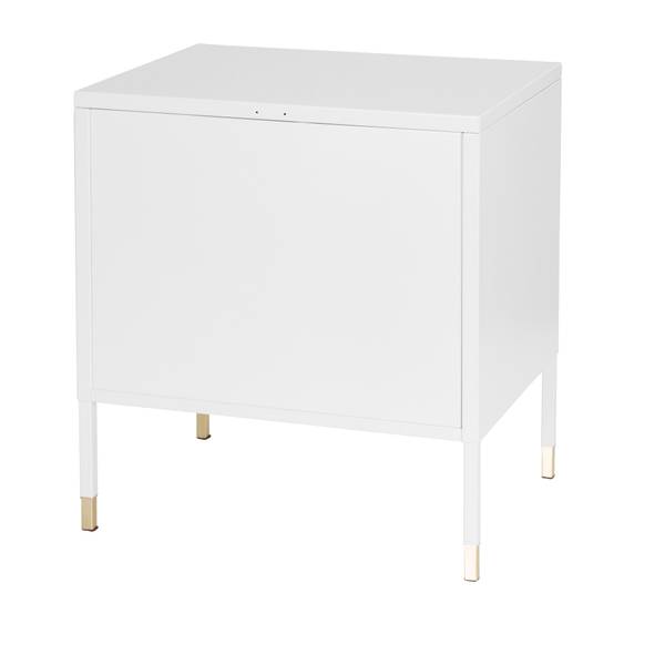 Büroschrank UMEO Weiß - Stahl - 35 x 50 x 45 cm