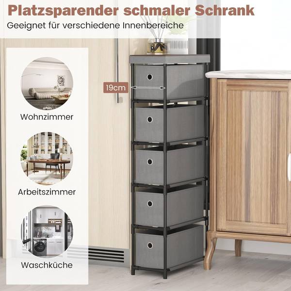 Kommode VL32538 Grau