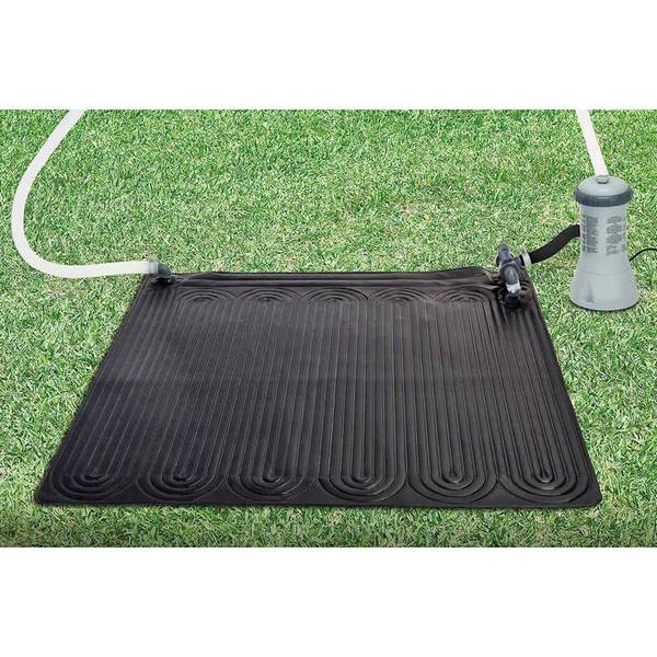 Solar-Heizmatte 3007542 Schwarz - Kunststoff - 120 x 1 x 120 cm