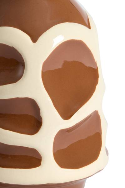 Vase SINICE Braun - Keramik - 15 x 24 x 15 cm