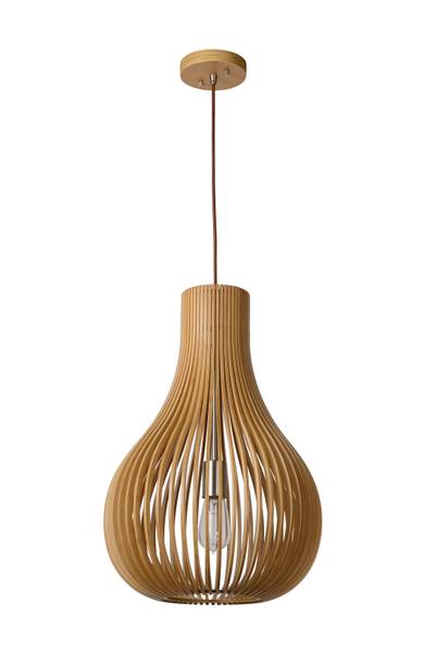 Suspension BODO Marron - Bois manufacturé - 38 x 185 x 38 cm